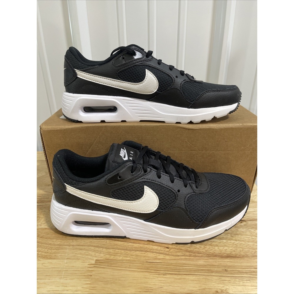Nike Air Max SC Black White Women Shoe Sneaker Casual CW4554 001